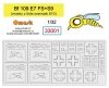 Omask 33001 Bf 109 E7 (S9+FS) 1/32